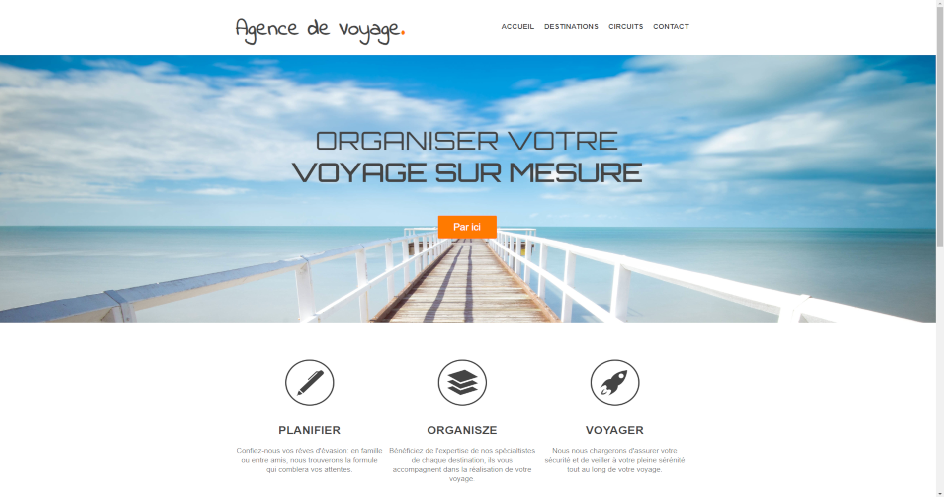 Image d'un site de voyage